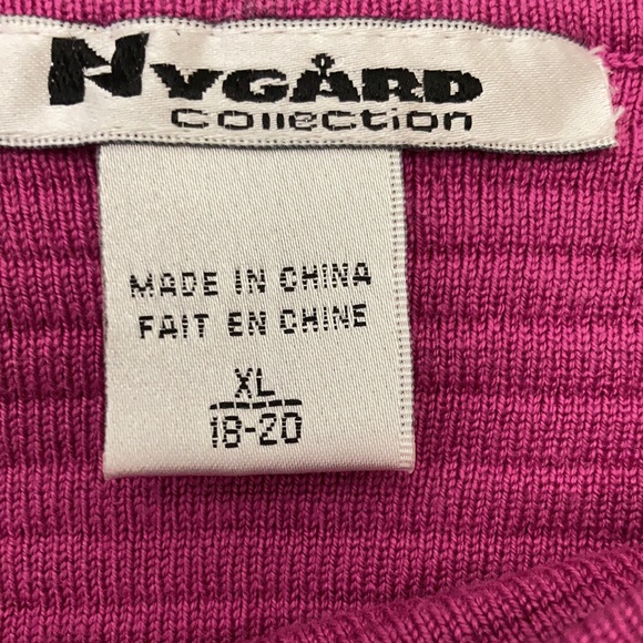 NWT Nygard Sweater Size XL 18/20 - Picture 10 of 11